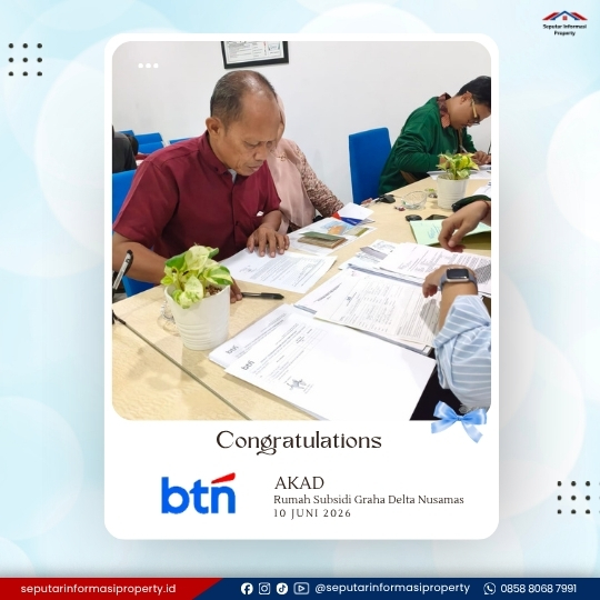 Akad KPR Bersama BTN