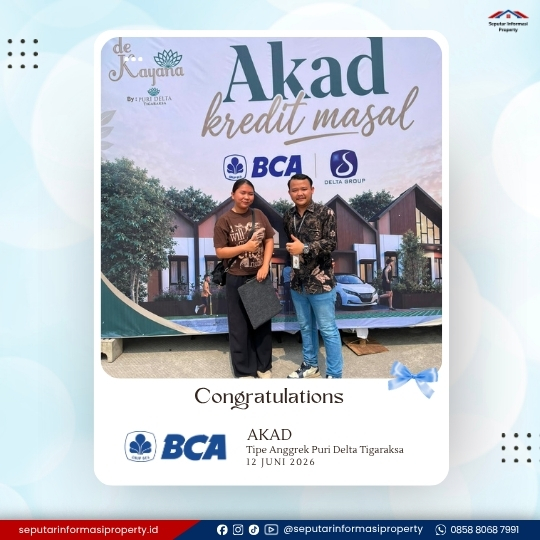 Akad KPR bersama BCA