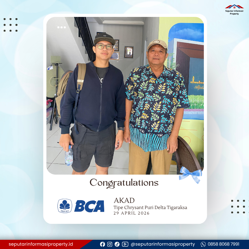 Akad KPR bersama BCA