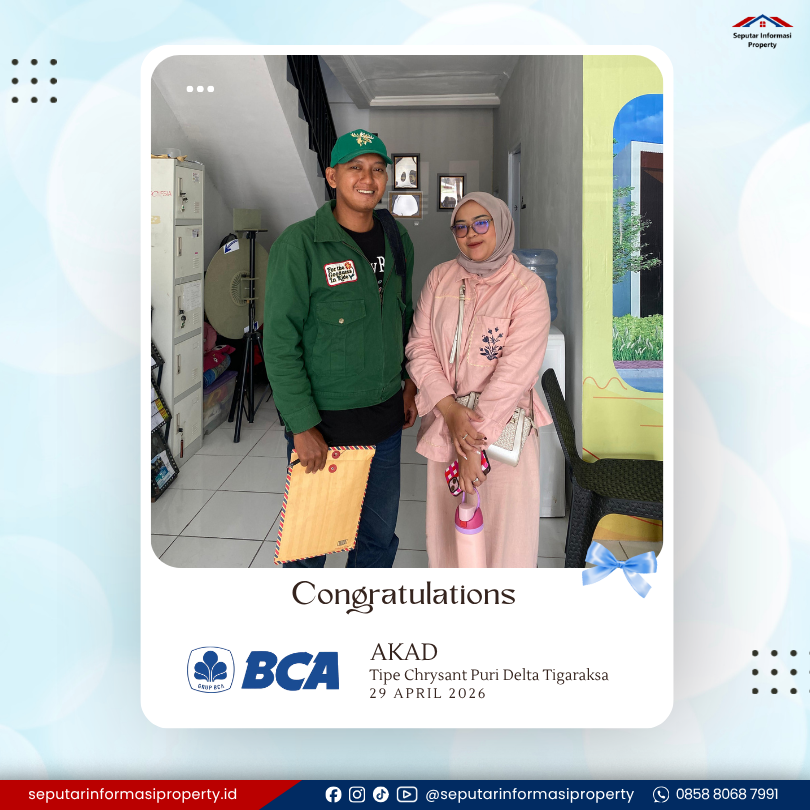 Akad KPR bersama BCA