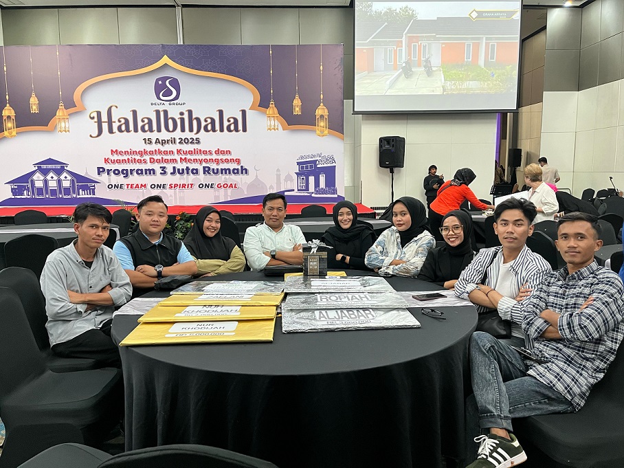 Halalbihalal Delta Group: Silaturahmi bersama sekaligus apresiasi bagi tim Marketing SIP