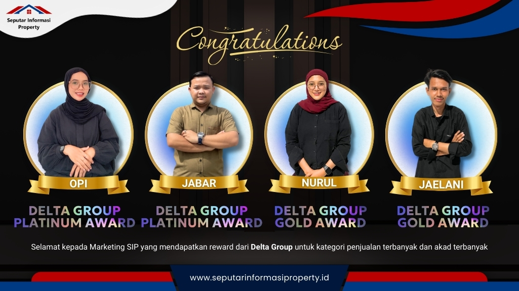 Marketing SIP Borong Reward dari Delta Group atas Pencapaian Luar Biasa